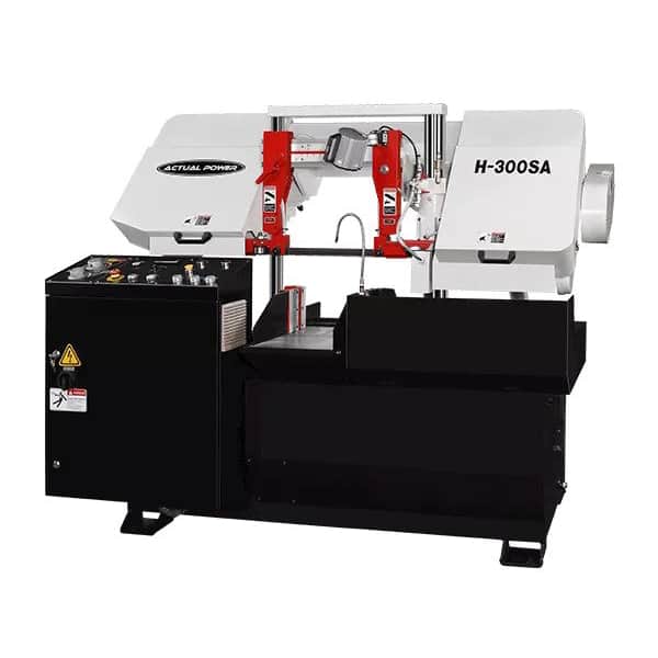 Column Type Semi-Automatic Band Saws Machine H-300SA