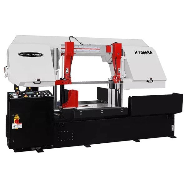 Column Type Semi-Automatic Band Saws Machine H-7055SA