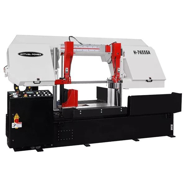 Column Type Semi-Automatic Band Saws Machine H-7655SA